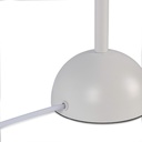 Metal table lamp "Seta" - E27 - With plug and switch