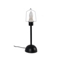 Metal table lamp "Seta" - E27 - With plug and switch