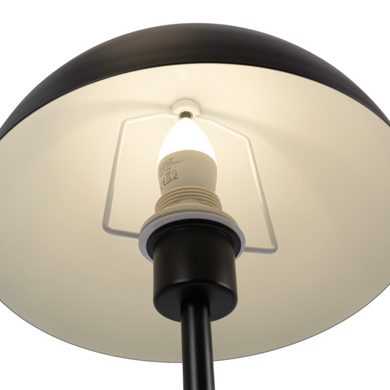 Metal table lamp "Seta" - E27 - With plug and switch