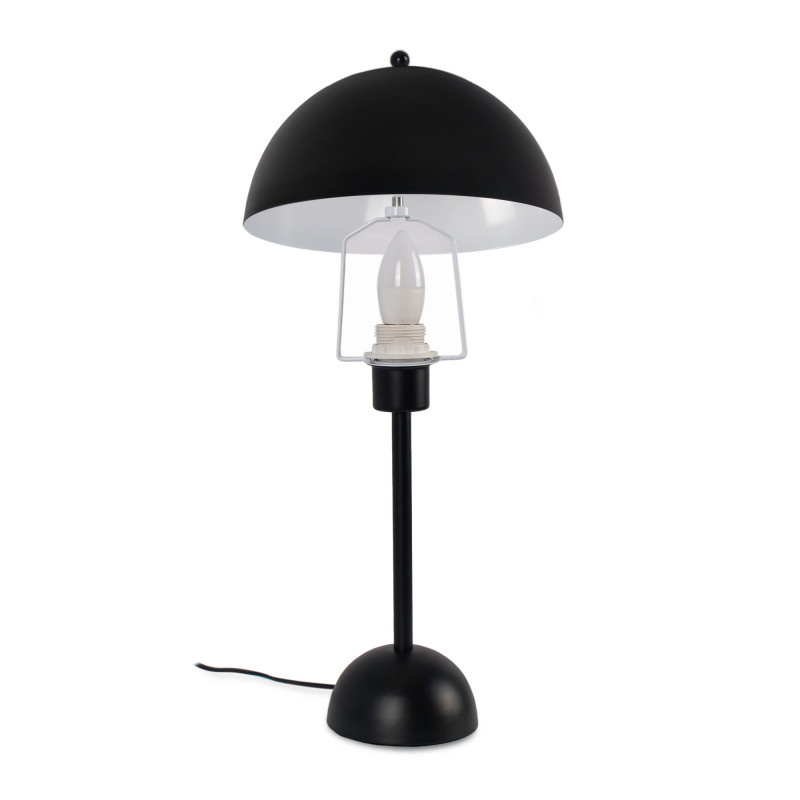 Metal table lamp "Seta" - E27 - With plug and switch