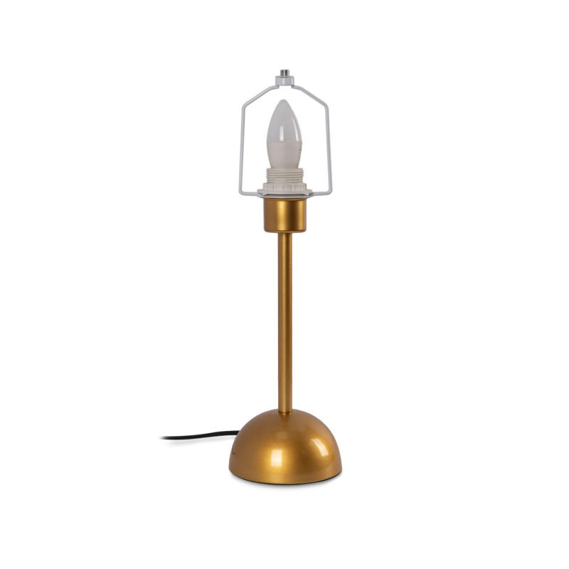 Metal table lamp "Seta" - E27 - With plug and switch
