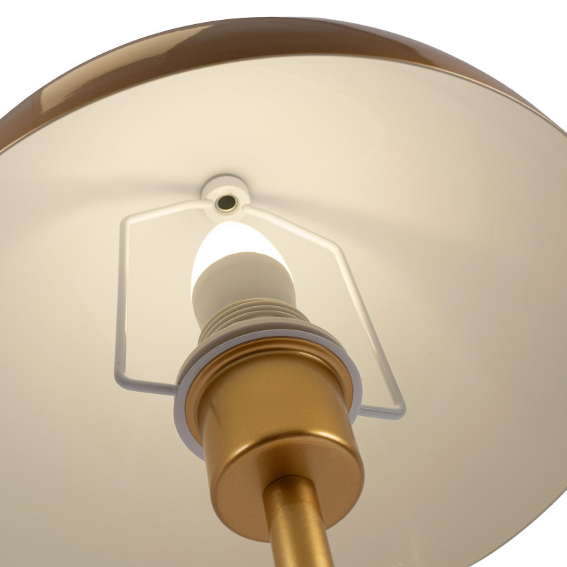 Metal table lamp "Seta" - E27 - With plug and switch