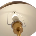 Metal table lamp "Seta" - E27 - With plug and switch