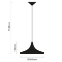 Nordic pendant lamp "KOLDING".