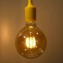 Silicone pendant lamp - E27 - 4 colors