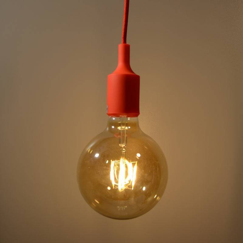 Silicone pendant lamp - E27 - 4 colors