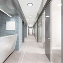 Watertight LED CCT ceiling light - 18W - Ø25cm - 1920lm - IP65