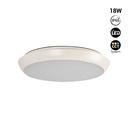 Watertight LED CCT ceiling light - 18W - Ø25cm - 1920lm - IP65