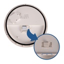 Watertight LED CCT ceiling light - 30W - Ø35cm - 3180lm - IP65