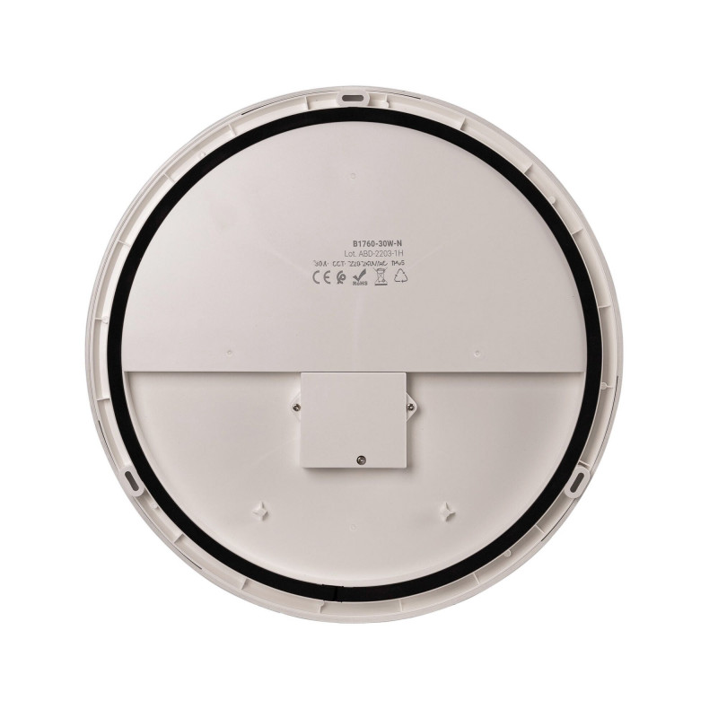 Watertight LED CCT ceiling light - 30W - Ø35cm - 3180lm - IP65