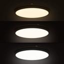 Watertight LED CCT ceiling light - 30W - Ø35cm - 3180lm - IP65