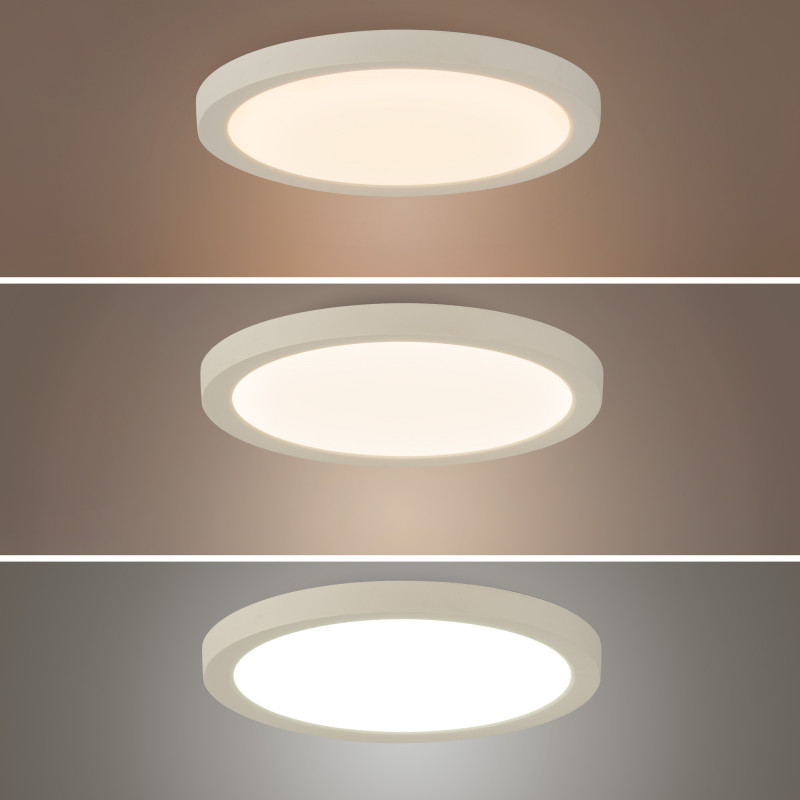Outdoor LED CCT ceiling light - 18W - Ø22,5cm - 1450lm - IP44