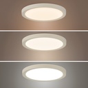 Outdoor LED CCT ceiling light - 18W - Ø22,5cm - 1450lm - IP44
