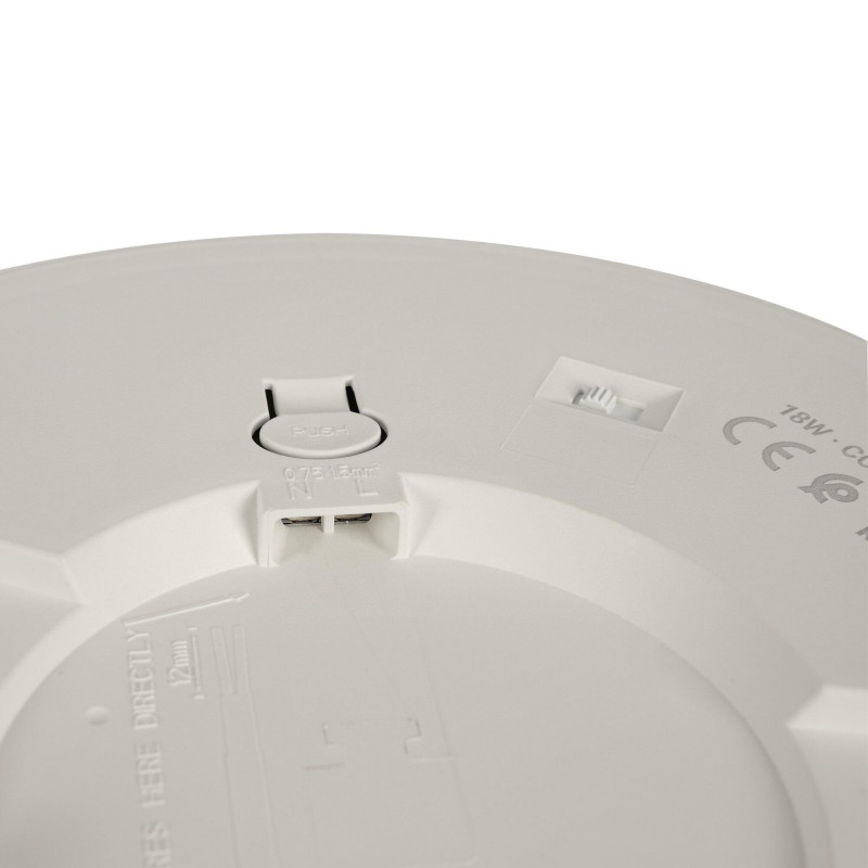 Outdoor LED CCT ceiling light - 18W - Ø22,5cm - 1450lm - IP44