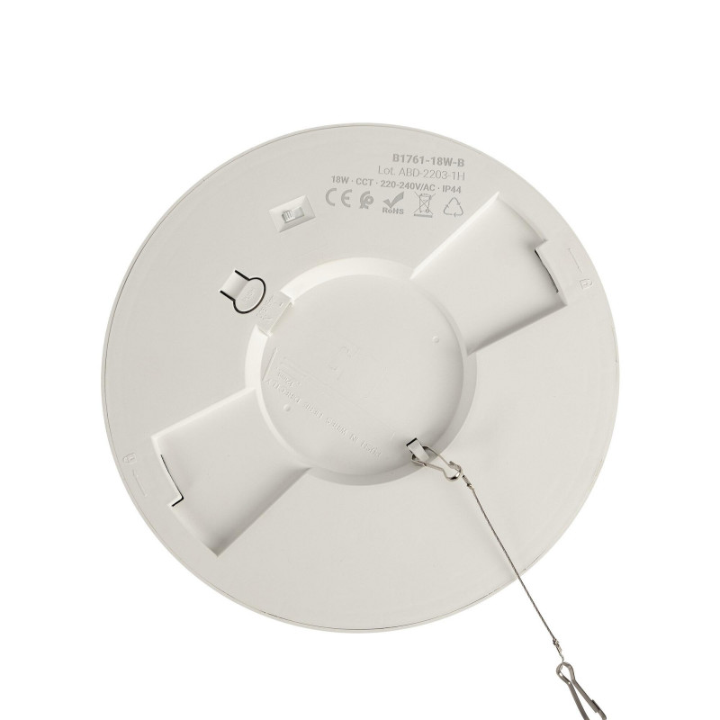Outdoor LED CCT ceiling light - 18W - Ø22,5cm - 1450lm - IP44