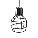 Vintage cage pendant lamp "AZOR".