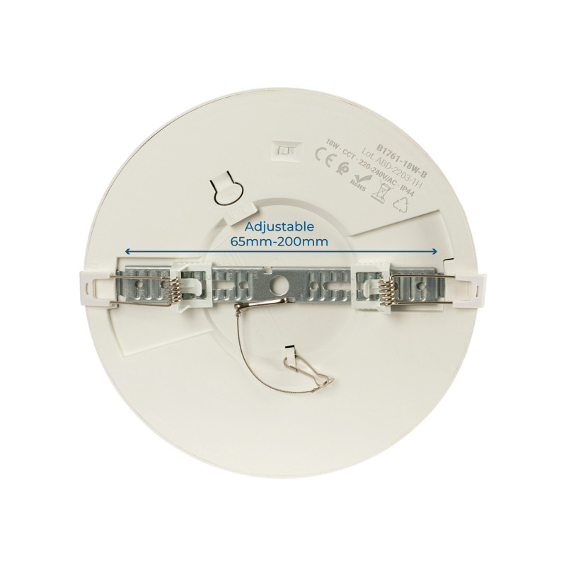Outdoor LED CCT ceiling light - 18W - Ø22,5cm - 1450lm - IP44
