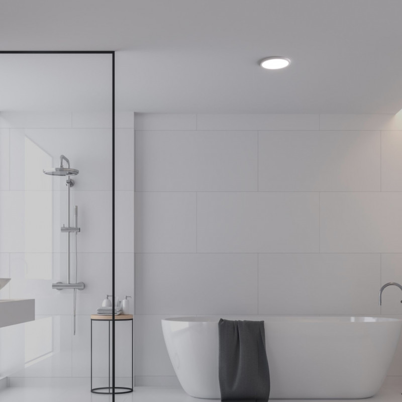 Outdoor LED CCT ceiling light - 18W - Ø22,5cm - 1450lm - IP44