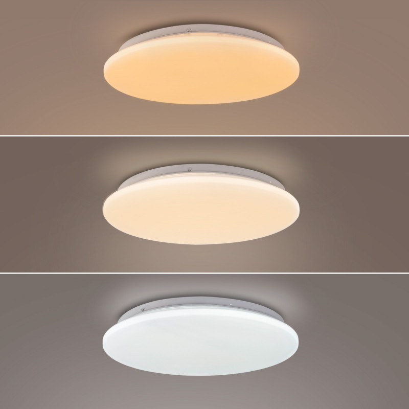 Surface mounted LED CCT ceiling light - 18W - Ø35cm - 1470lm - IP20