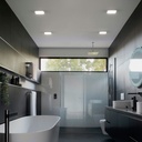 Square waterproof LED ceiling light 15W - IP44 - 4000K