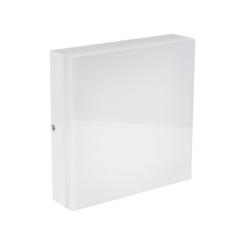 Square waterproof LED ceiling light 15W - IP44 - 4000K