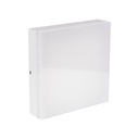 Square waterproof LED ceiling light 15W - IP44 - 4000K