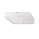 Square waterproof LED ceiling light 15W - IP44 - 4000K