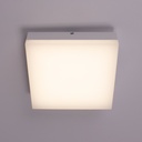 Square waterproof LED ceiling light 15W - IP44 - 4000K