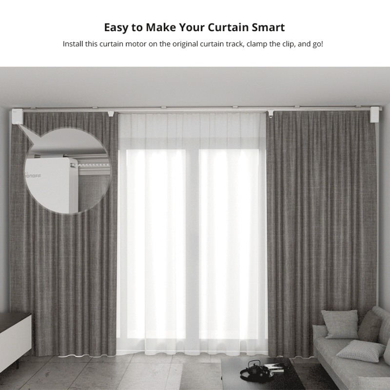 SONOFF Intelligent Curtain Motor - Zigbee - 5V DC/1A