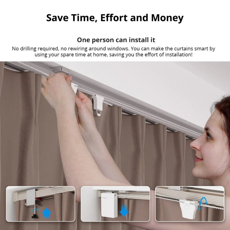 SONOFF Intelligent Curtain Motor - Zigbee - 5V DC/1A