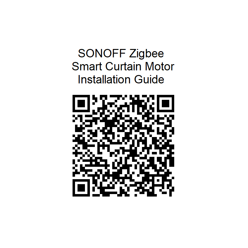 SONOFF Intelligent Curtain Motor - Zigbee - 5V DC/1A
