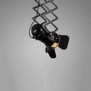 Extending and adjustable ceiling lamp "Cinema" - E27