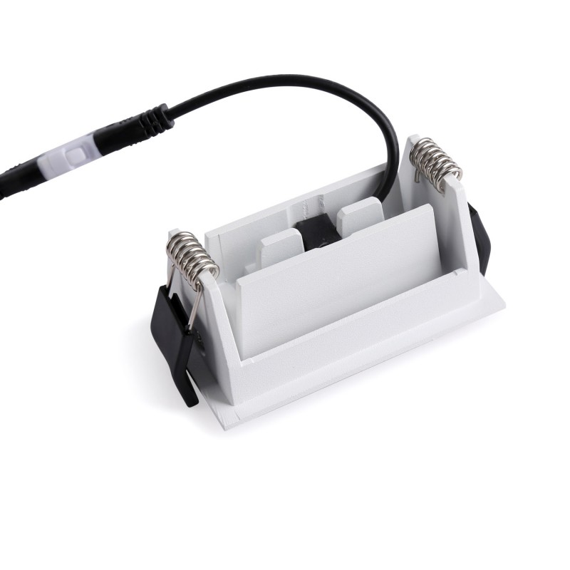 Linear recessed LED spotlight 6W - Adjustable - UGR18 - CRI90 - OSRAM Chip - 2800K