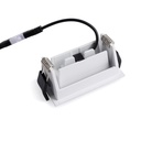 Linear recessed LED spotlight 6W - Adjustable - UGR18 - CRI90 - OSRAM Chip - 2800K