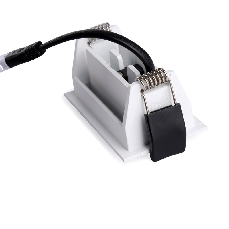 Linear recessed LED spotlight 6W - Adjustable - UGR18 - CRI90 - OSRAM Chip - 2800K