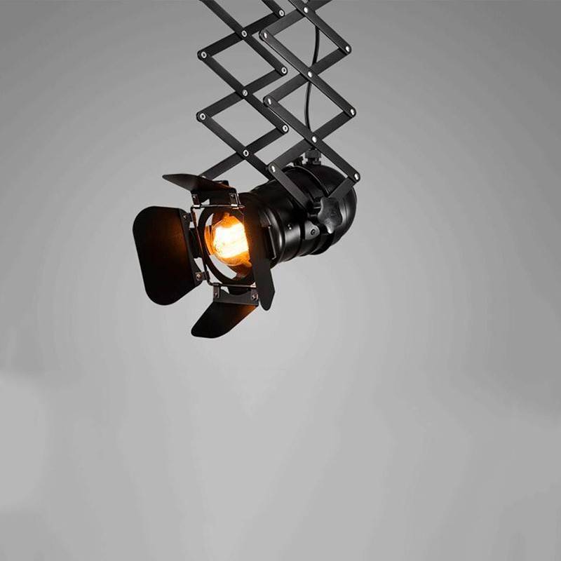Extending and adjustable ceiling lamp "Cinema" - E27