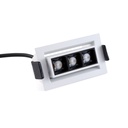 Linear recessed LED spotlight 6W - Adjustable - UGR18 - CRI90 - OSRAM Chip - 2800K