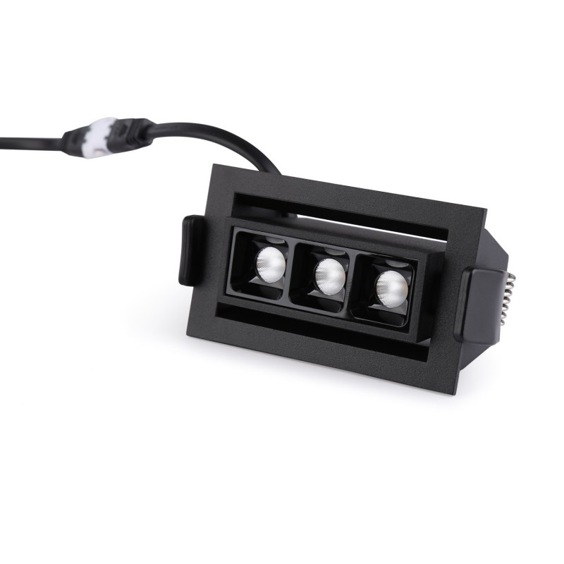 Linear recessed LED spotlight 6W - Adjustable - UGR18 - CRI90 - OSRAM Chip - 2800K