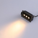 Linear recessed LED spotlight 6W - Adjustable - UGR18 - CRI90 - OSRAM Chip - 2800K