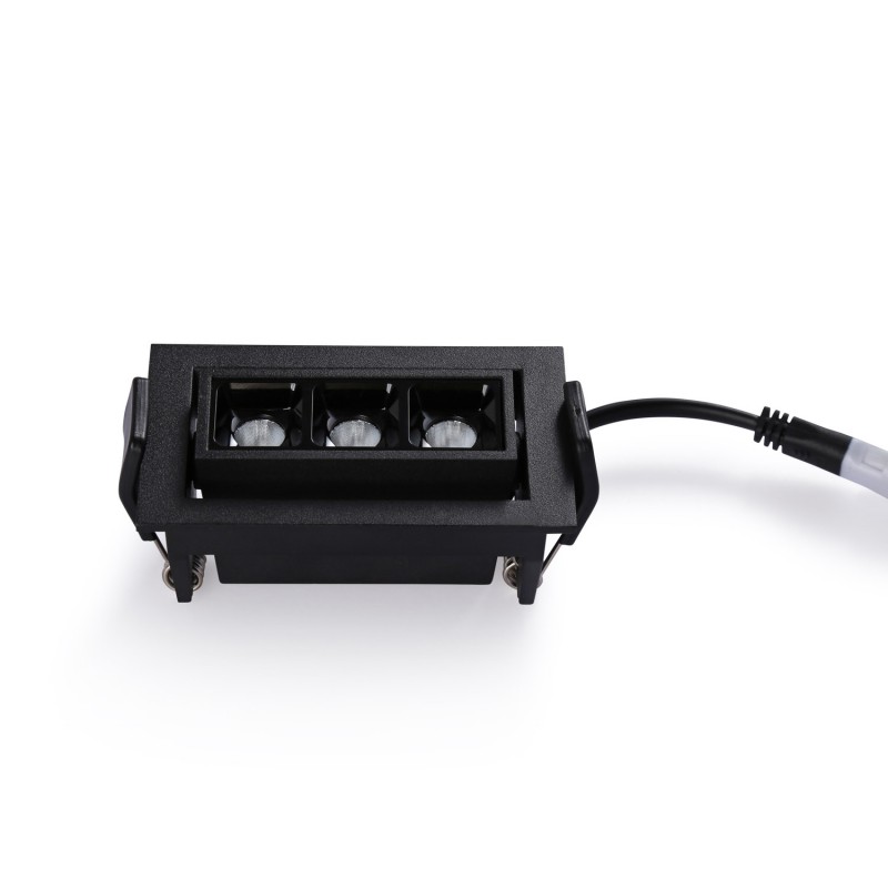 Linear recessed LED spotlight 6W - Adjustable - UGR18 - CRI90 - OSRAM Chip - 2800K
