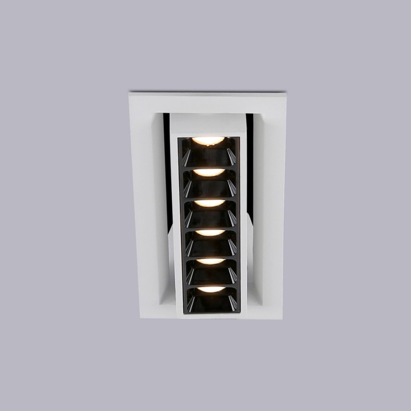 Recessed LED linear spotlight 10W - Adjustable - UGR18 - CRI90 - OSRAM Chip - 2800K