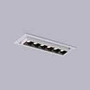 Recessed LED linear spotlight 10W - Adjustable - UGR18 - CRI90 - OSRAM Chip - 2800K