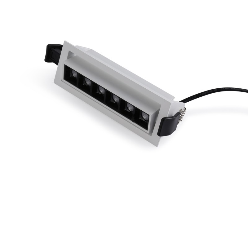 Recessed LED linear spotlight 10W - Adjustable - UGR18 - CRI90 - OSRAM Chip - 2800K