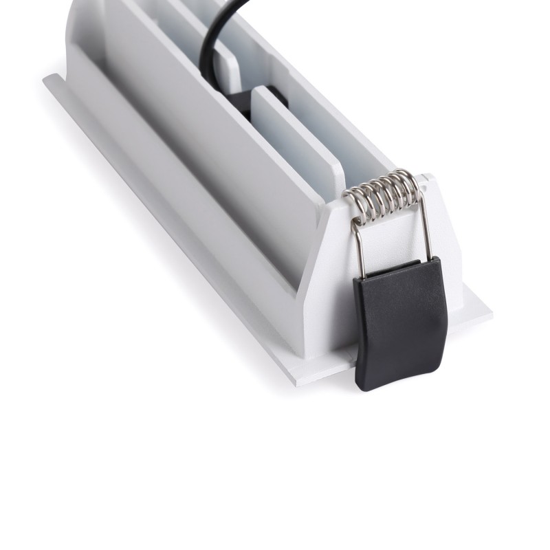 Recessed LED linear spotlight 10W - Adjustable - UGR18 - CRI90 - OSRAM Chip - 2800K