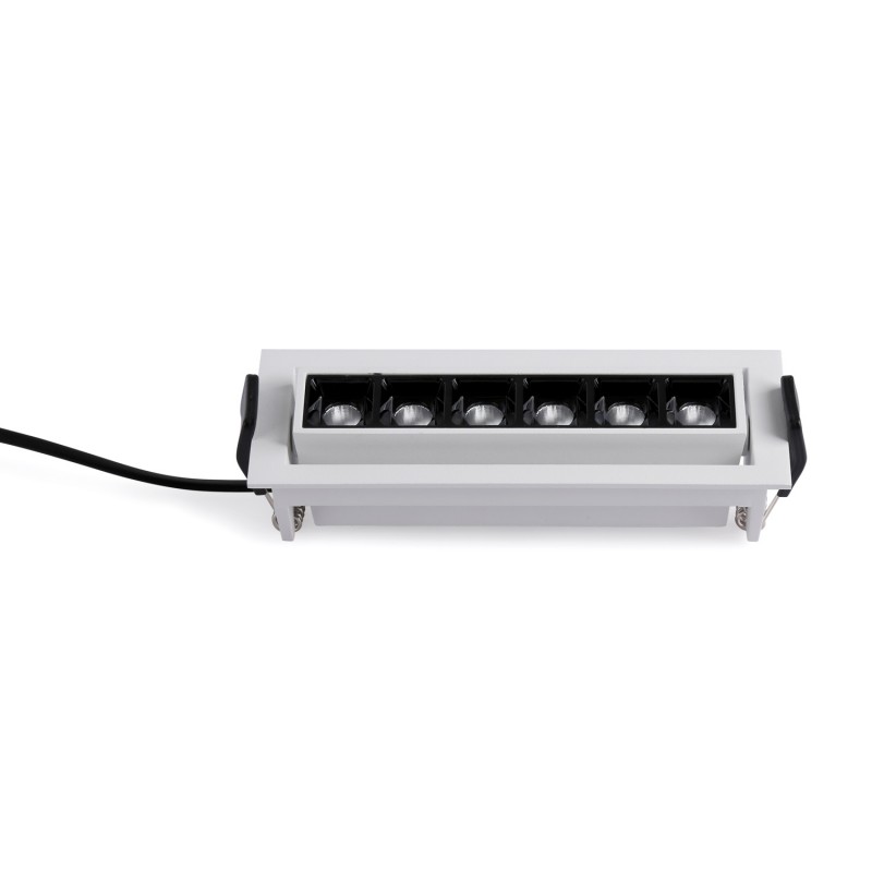 Recessed LED linear spotlight 10W - Adjustable - UGR18 - CRI90 - OSRAM Chip - 2800K