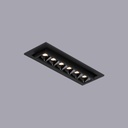 Recessed LED linear spotlight 10W - Adjustable - UGR18 - CRI90 - OSRAM Chip - 2800K