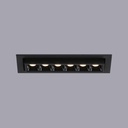 Recessed LED linear spotlight 10W - Adjustable - UGR18 - CRI90 - OSRAM Chip - 2800K
