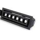Recessed LED linear spotlight 10W - Adjustable - UGR18 - CRI90 - OSRAM Chip - 2800K
