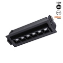 Recessed LED linear spotlight 10W - Adjustable - UGR18 - CRI90 - OSRAM Chip - 2800K