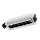 Recessed LED linear spotlight 10W - Adjustable - UGR18 - CRI90 - OSRAM Chip - 2800K